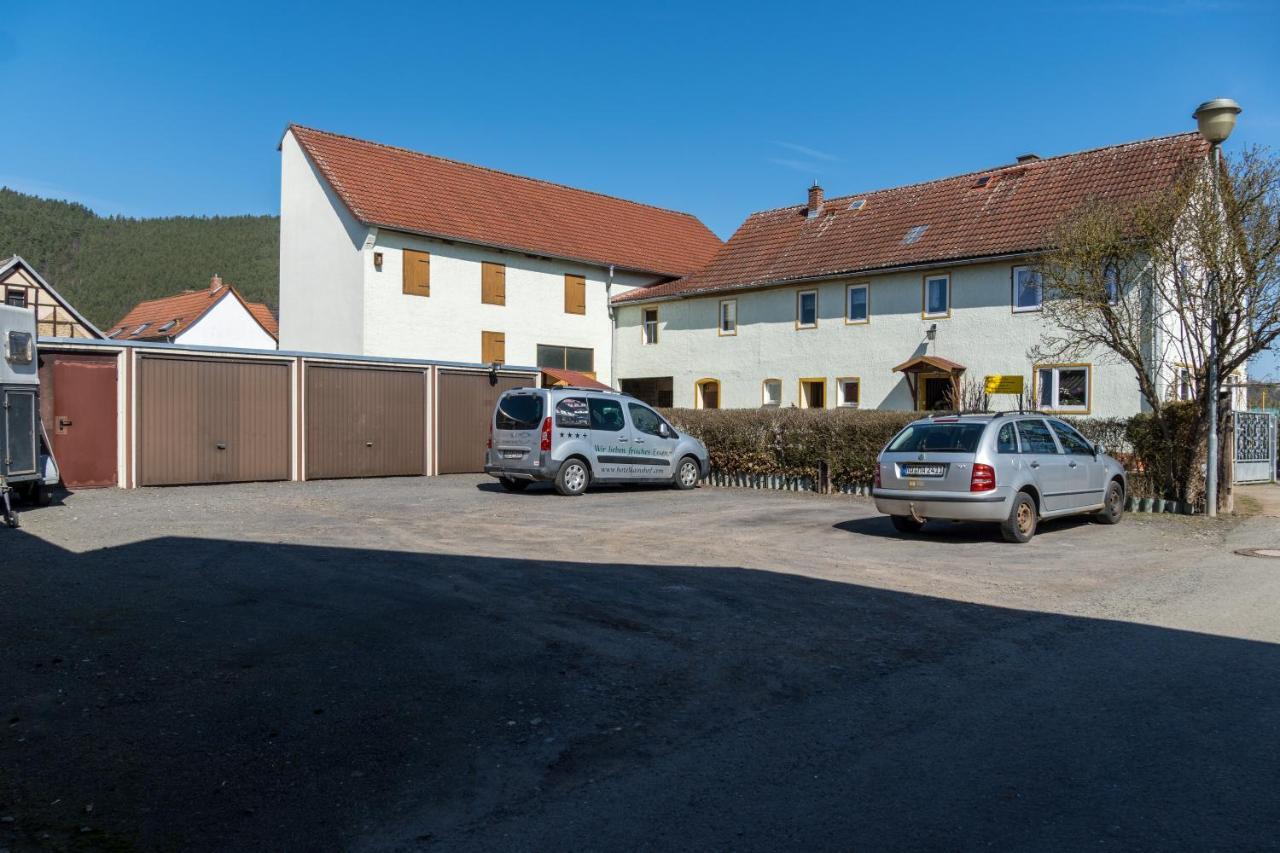 Landhotel&Restaurant Kains Hof Uhlstädt Exterior foto